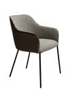 Iris armchair metal straight